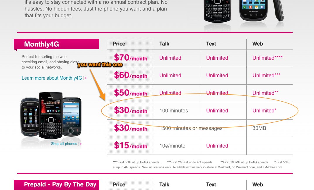 How to get the hidden $30/month "Walmart" T-mobile data plan and use Ice Cream Sandwich on a Galaxy Nexus