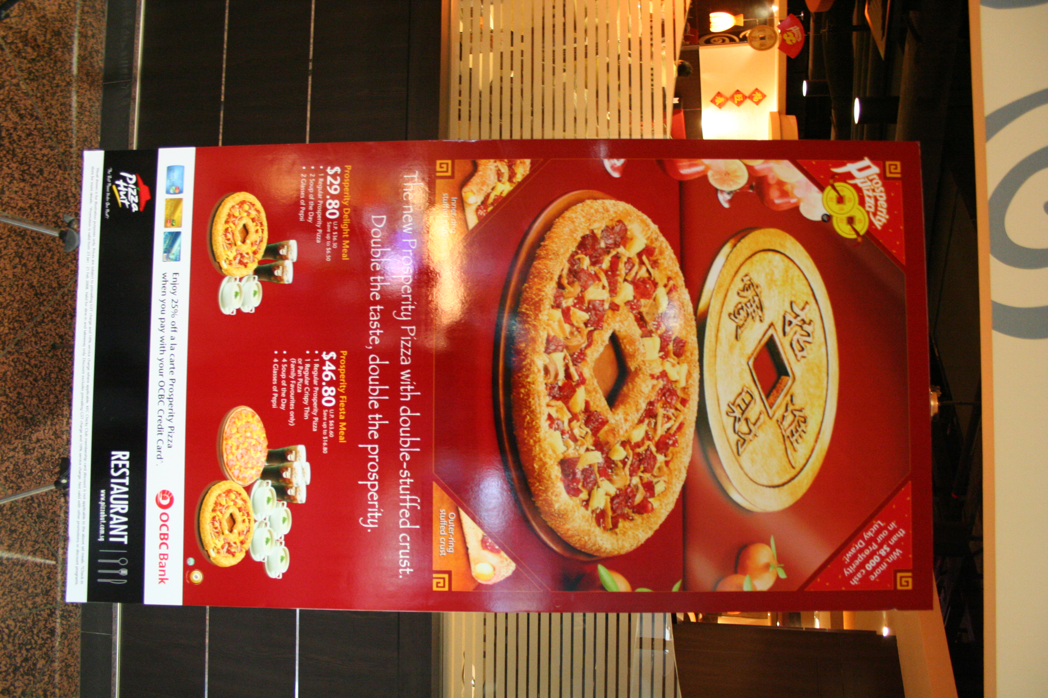 Prosperity Pizza in Singapore