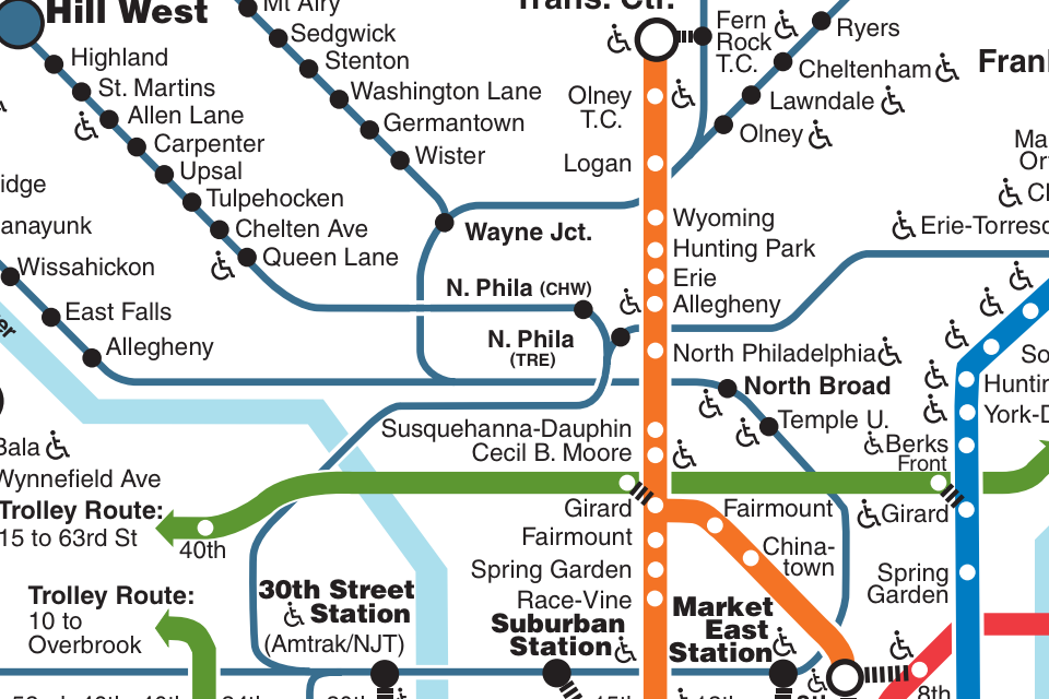 Comparing Transit Agency Map Styles